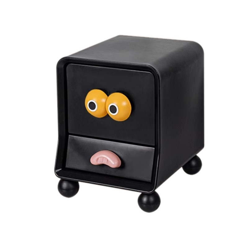 Storage & Organization - Comodino creativo con ripiano a forma