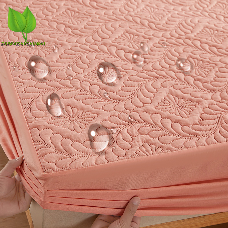 Waterproof Mattress Protector Breathable - Lenzuolo con angoli impermeabile, coprimaterasso antibatterico