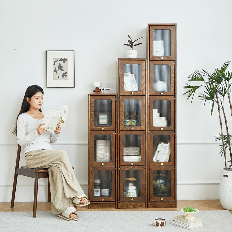 Storage & Organization - Libreria in legno massello per officina