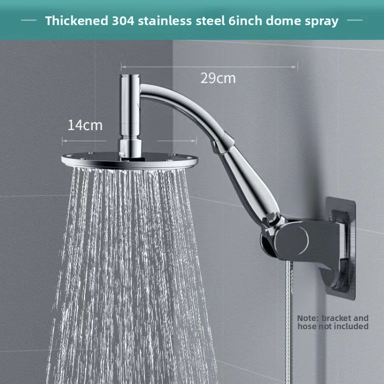 High Pressure Shower Head Handheld - Soffione Doccia a Doppia Funzione, Portatile