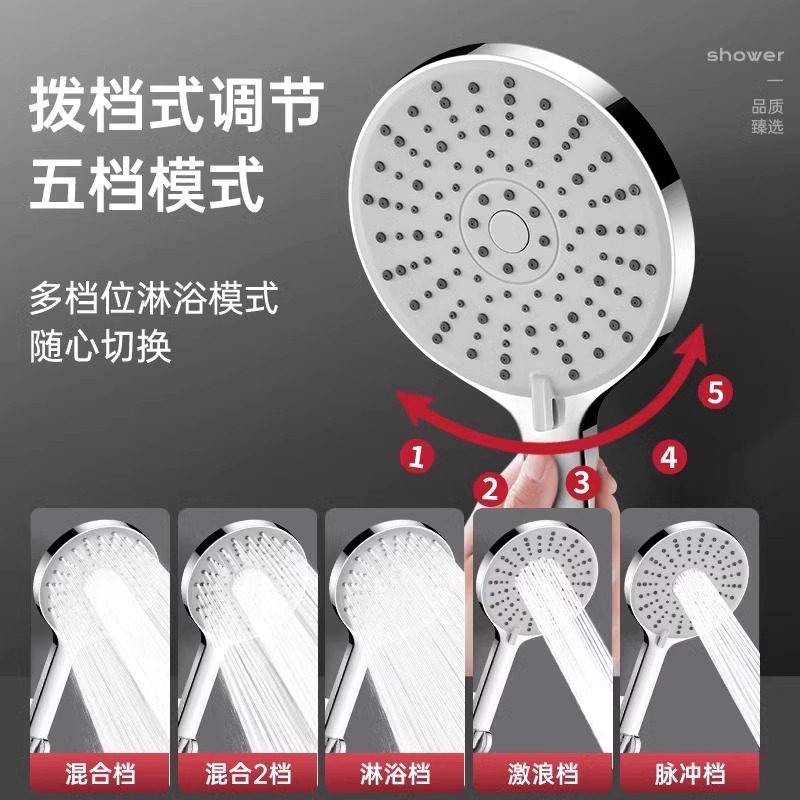Nuovo soffione doccia regolabi - High Pressure Shower Head Handheld recensione e prezzo