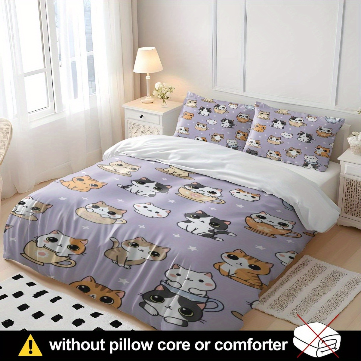 Set Copripiumino Morbido Stamp - Duvet Cover Sets With Zipper recensione e prezzo