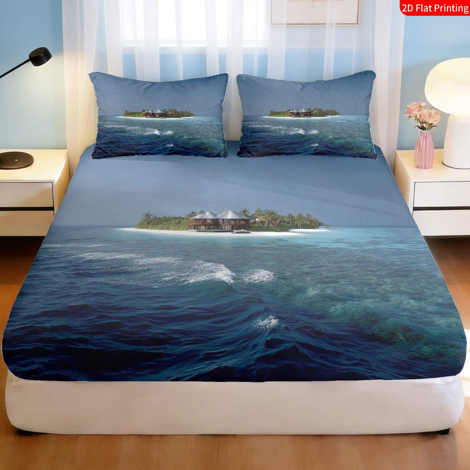 Set di biancheria da letto Tro - Fitted Bed Sheets Deep Pocket recensione e prezzo