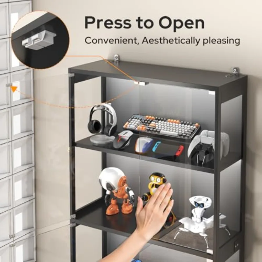 Vetrina con ante in vetro per  - Lighting recensione e prezzo