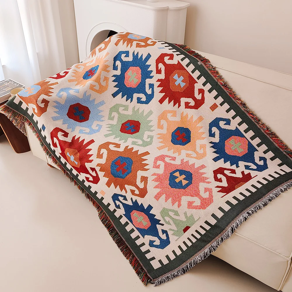 Nuova coperta per divano, cope - Boho Throw Blanket Fringe recensione e prezzo