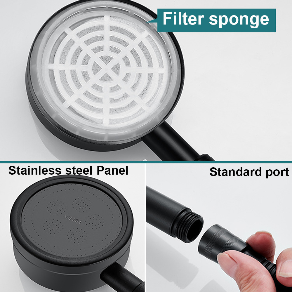 Soffione doccia in acciaio ino - High Pressure Shower Head Handheld recensione e prezzo