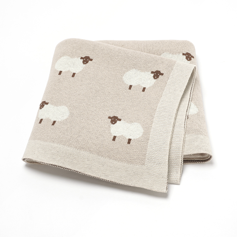Cute Sheep Print mussola neona - Muslin Cotton Bedspread recensione e prezzo