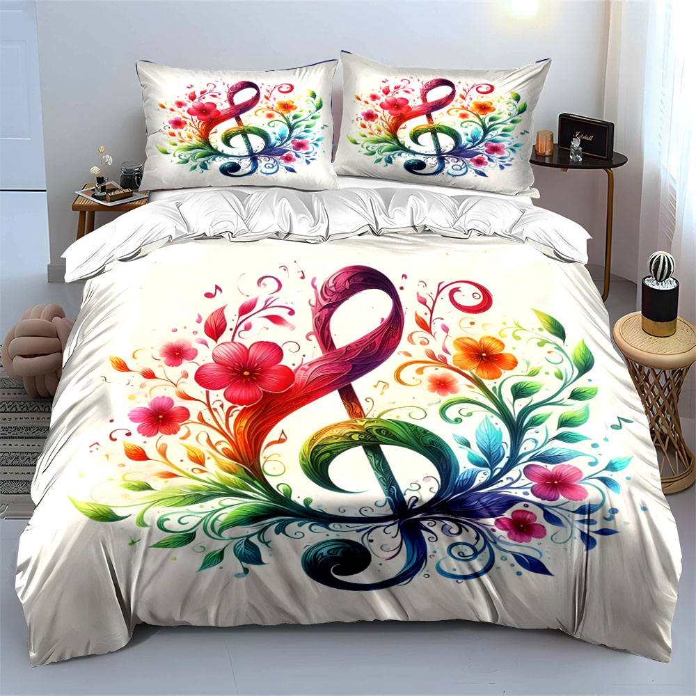 Set copripiumino con motivo fl - Duvet Cover Sets With Zipper recensione e prezzo