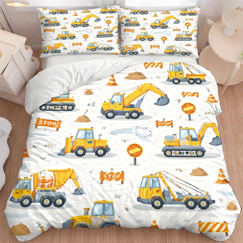 Copripiumino a tema veicoli da - Duvet Cover Sets With Zipper recensione e prezzo