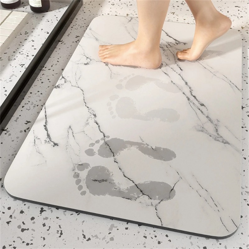 1pc Tappeti da bagno Lavabile  - Quick Dry Diatomite Bath Mat recensione e prezzo