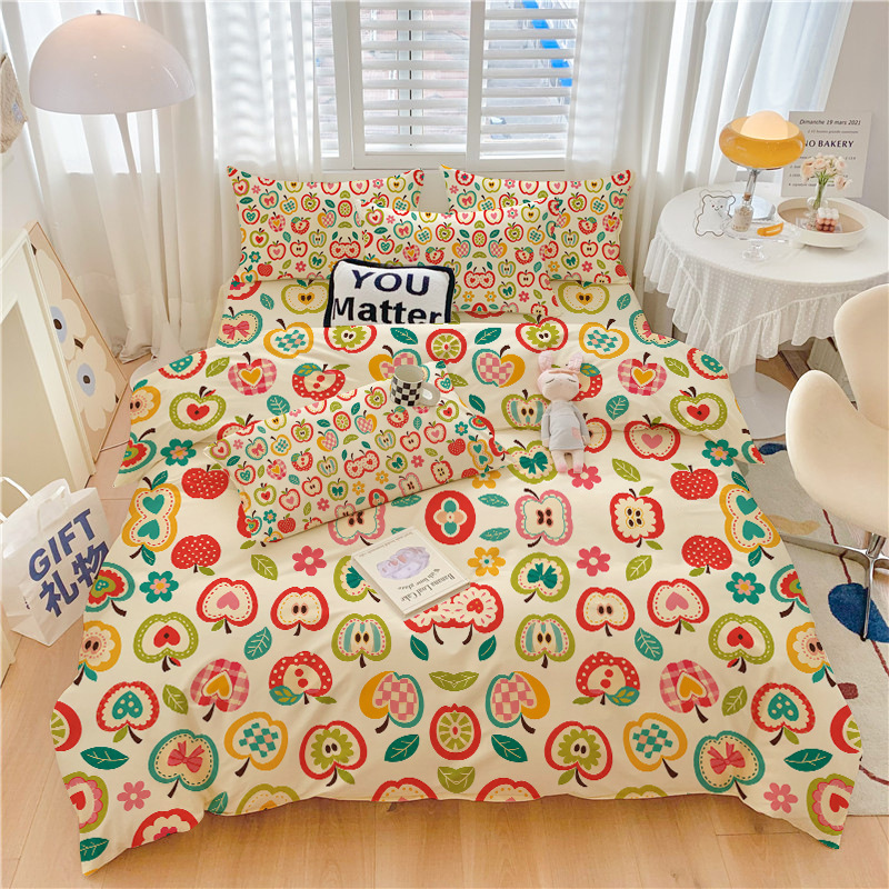 Set di biancheria da letto in  - Aesthetic Floral Duvet Cover recensione e prezzo