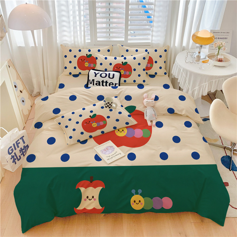 Set di biancheria da letto in  - Aesthetic Floral Duvet Cover recensione e prezzo