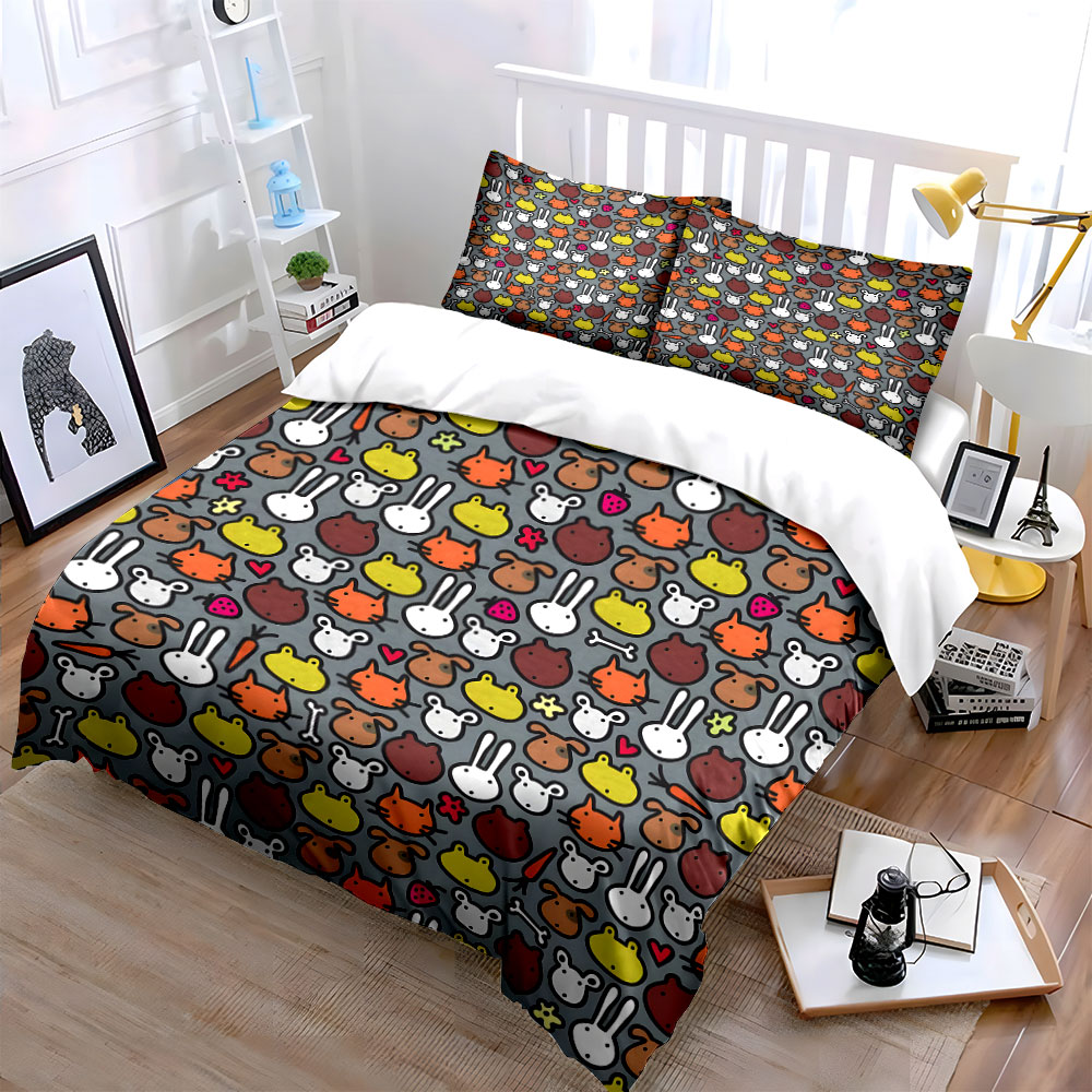 Set copripiumino con motivo a  - Duvet Cover Sets With Zipper recensione e prezzo