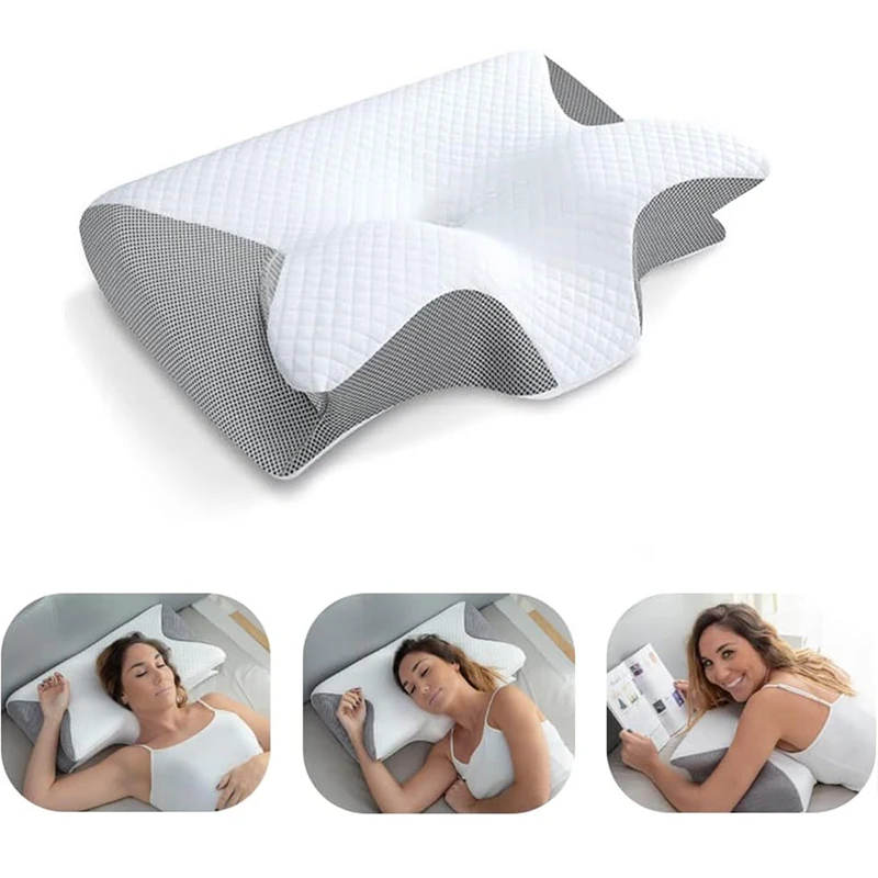 Cuscino Ortopedico per il Coll - Memory Foam Orthopedic Pillow Neck Pain recensione e prezzo
