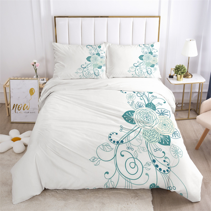Set biancheria da letto con fo - Aesthetic Floral Duvet Cover recensione e prezzo